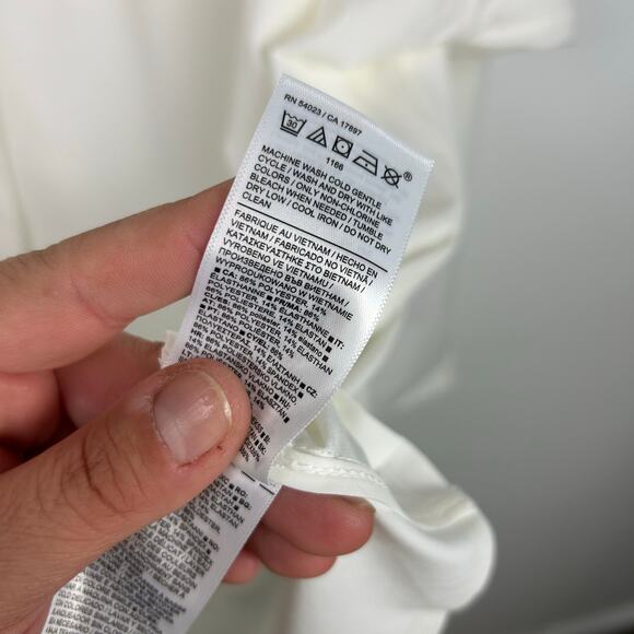 NEW Athleta Urbanite Top Blouse Ivory White Women’s Plus Size 3X Career - Picture 9 of 11